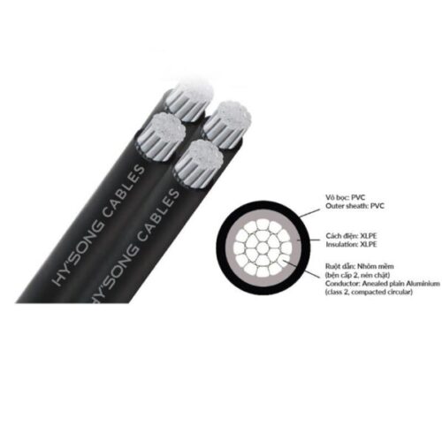 Cáp vặn xoắn LV-ABC 2C LV-ABC 2C x 11 HYSONG