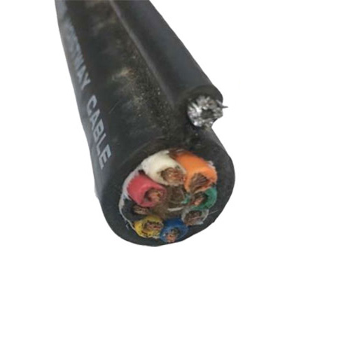 Cáp Điều Khiển + Sợi Thép Chịu Lực theo Quy cách RVVJ 4 core x 1.5 mm² Imatek