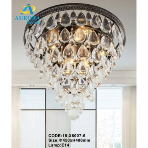 Đèn thả trần pha lê E14 15-X6007-6 AURORA