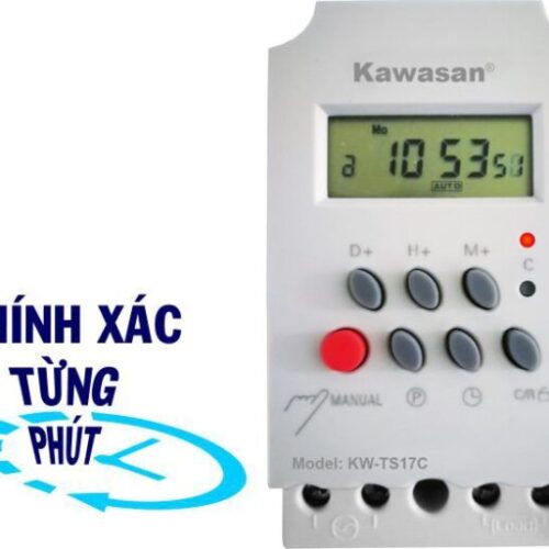 Công tắc hẹn giờ dạng kỹ thuật số TS17C Kawasan