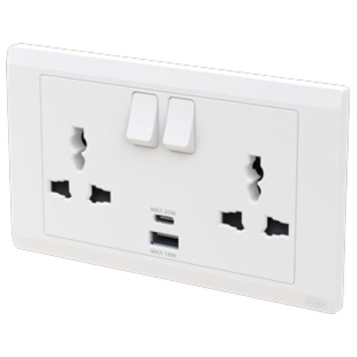 Bộ ổ cắm đa năng đôi 2TCZ172018R0040 ABB