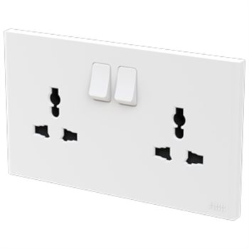 Bộ ổ cắm đa năng đôi 2TCZ212023R0060 ABB