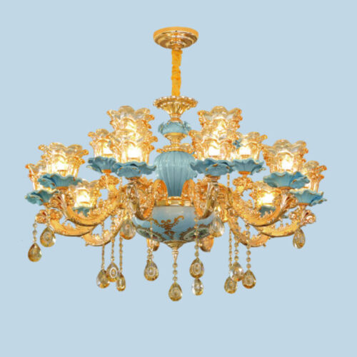 Đèn chùm pha lê nến KL181 Klasse