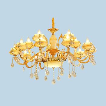 Đèn chùm pha lê nến KL185 - 15 Klasse