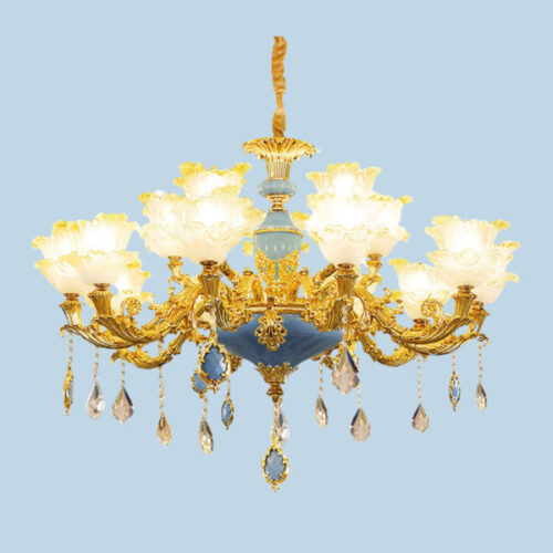 Đèn chùm pha lê nến KL191 - 085 Klasse