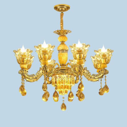 Đèn chùm pha lê nến KL196 - 8 Klasse