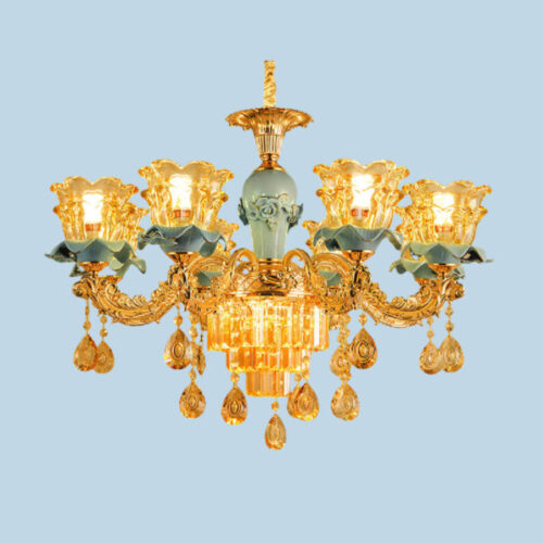 Đèn chùm pha lê nến KL198 - 8 Klasse