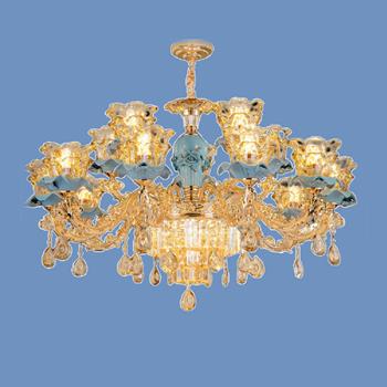 Đèn chùm pha lê nến KL198 - 15 Klasse