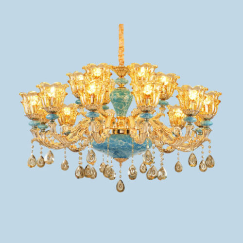 Đèn chùm pha lê nến KL195 - 15 Klasse