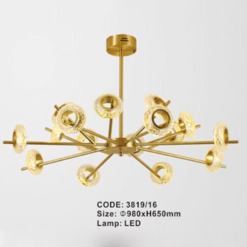 Đèn chùm trang trí 3819/16 AURORA