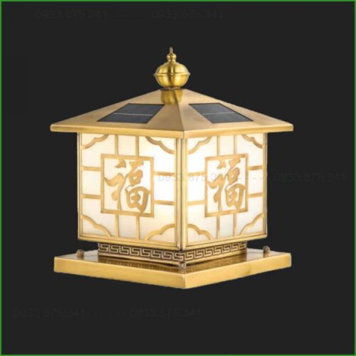 Đèn trụ cổng vuông TĐ 2107 Hufa