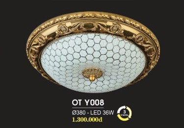 Đèn Ốp Trần OT Y008-Ø380 Hufa