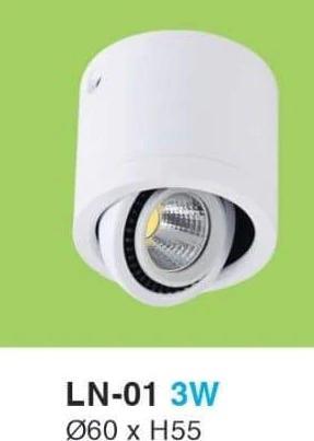 Đèn downlight ốp nổi led LN-01 Hufa