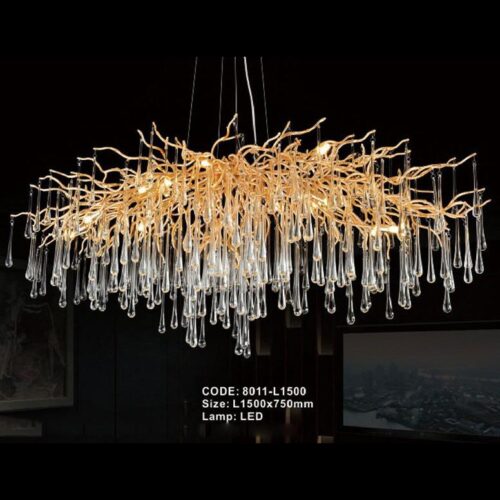 Đèn Chùm Thả Giọt Nước 8011-L1500 AURORA