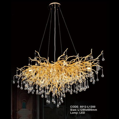 Đèn Chùm Thả Giọt Nước 8012-L1200 AURORA