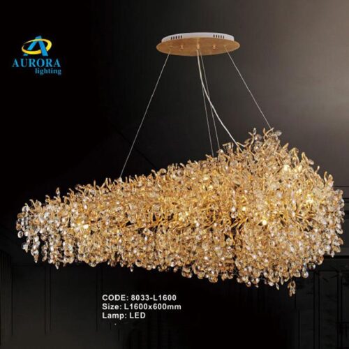 Đèn Chùm Thả Giọt Nước 8033-L1600 AURORA