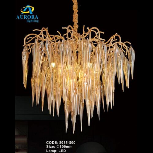 Đèn Chùm Thả Giọt Nước 8035-800 AURORA