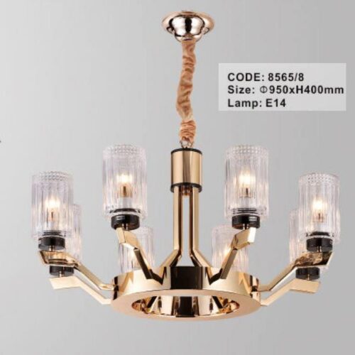Đèn Chùm Thủy Tinh 8565/8 AURORA