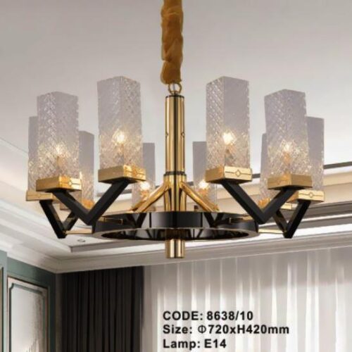 Đèn Chùm Pha Lê 8638/10 AURORA