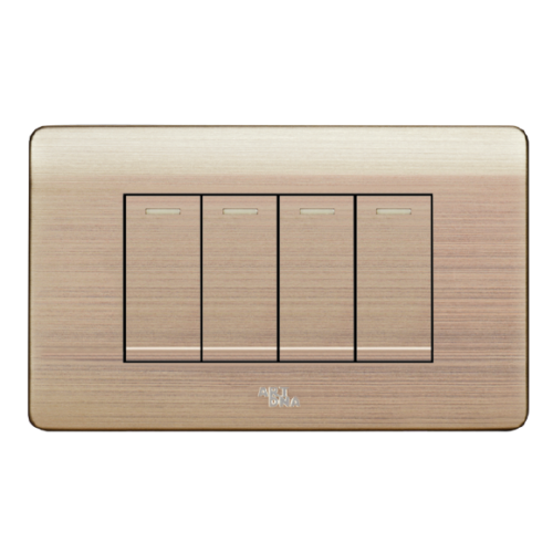 Công tắc bốn, 1 chiều A85-K04A ARTDNA
