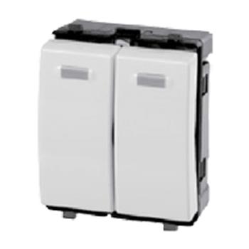 Công Tắc Đôi 1 Chiều 16A, 36Mm AC ELECTRIC AR21M AC ELECTRIC