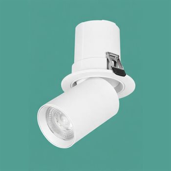 : Đèn downlight loại âm có kiếng viền nhôm cao cấp 11W LDK 4 Duhal