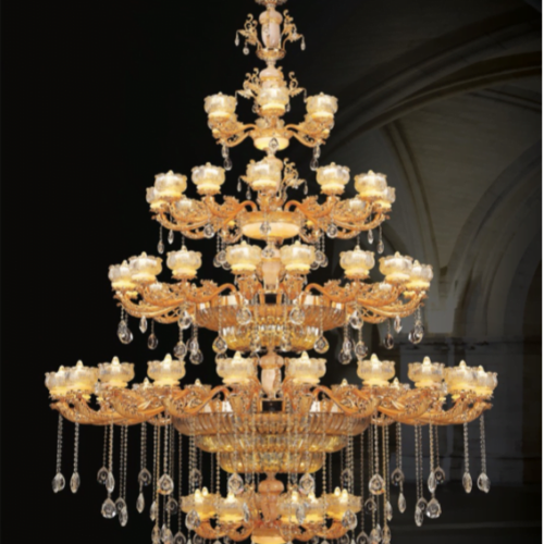 Đèn chùm nến CN 1726/8+22+16+12+6 Hufa