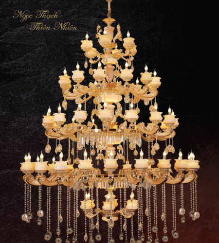Đèn chùm nến CN 1725/8+22+16+12+6 Hufa