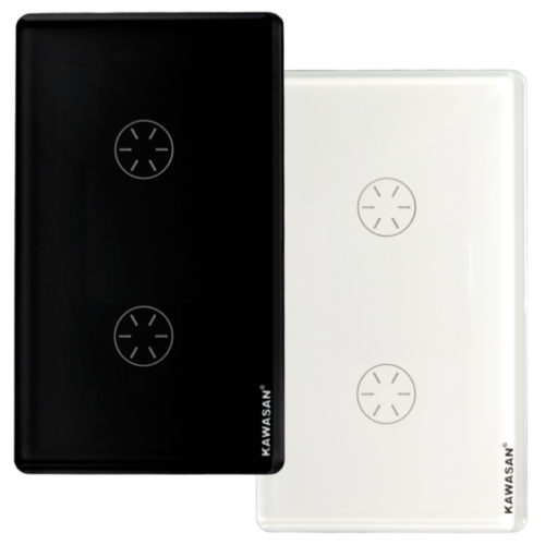 Công tắc đôi BLE-2N-T Kawasan