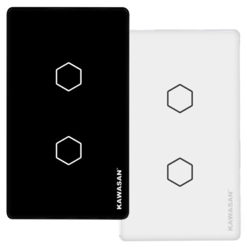 Công tắc đôi CT2N-WIFI-T Kawasan