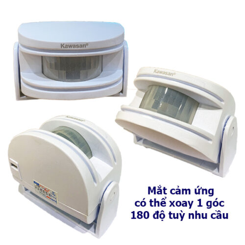 Đầu cảm ứng tích hợp thêm chuông cửa D28B-U Kawasan