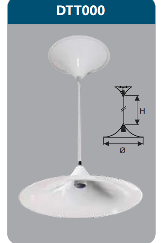 Đèn LED treo thả đui E27 DTT000 Duhal