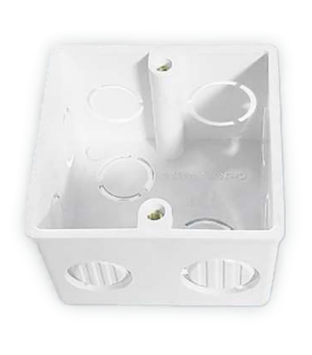 Đế âm đơn mặt vuông 78x78x51mm S1G102 Duhal