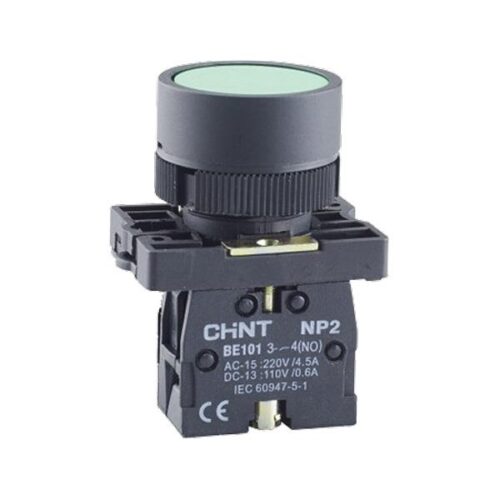 Nút nhấn nhả không đèn NP2-EA Ø22mm 574816 CHINT