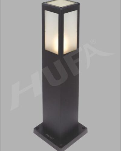 Đèn led trụ vuông lối đi LG 2790 ĐEN Hufa