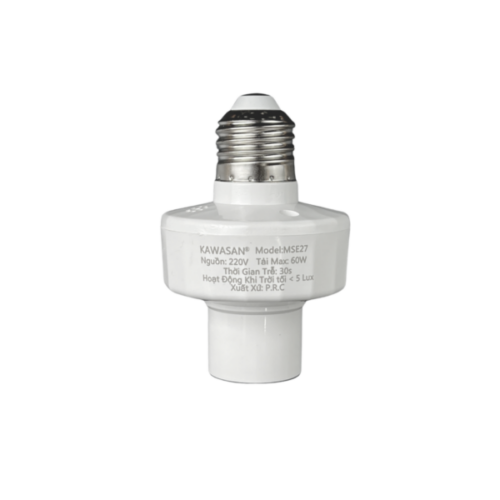 Đui đèn cảm ứng vi sóng MSE27 Kawasan