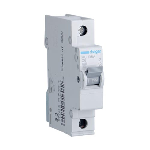 Cầu dao tự động loại nhỏ MU106A Hager