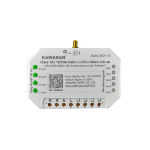 Công tắc thông minh SK04-4G Kawasan
