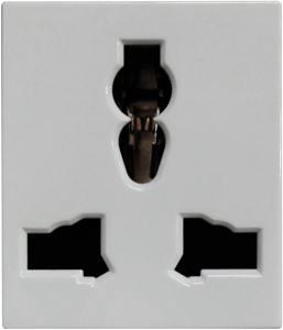 Ổ Cắm 3 Chấu Đa Năng Size M/10A () T1B123 Duhal