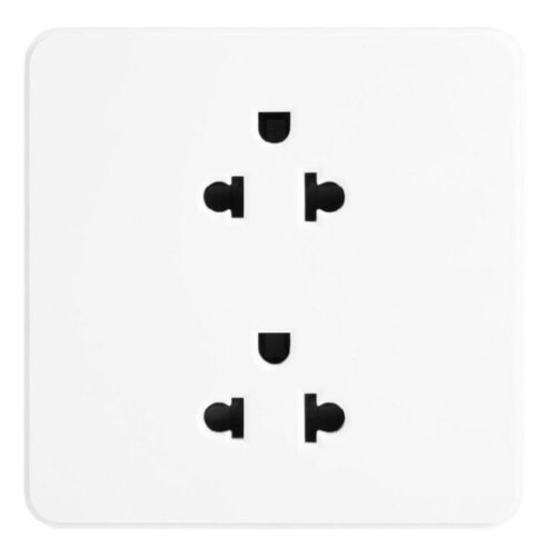 Ổ cắm đôi 3 chấu 16A chuẩn Âu Mỹ WGMS216EA Hager