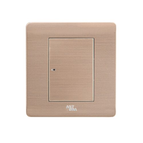 Công tắc led đơn, 1 chiều A66-BK1A ARTDNA