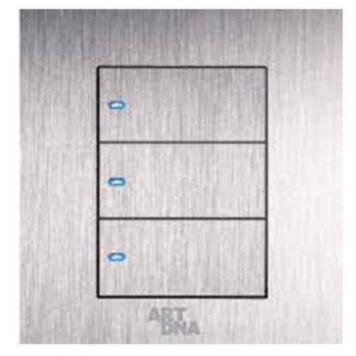 Công tắc led ba, 1 chiều A69-BK3A ARTDNA