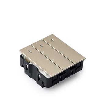 Hạt công tắc LED ba, 2 chiều A77-K3B ARTDNA