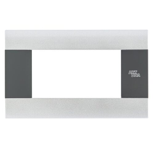 Mặt viền đôi A88 nhựa viền màu bạc Size M A88-P06S ARTDNA