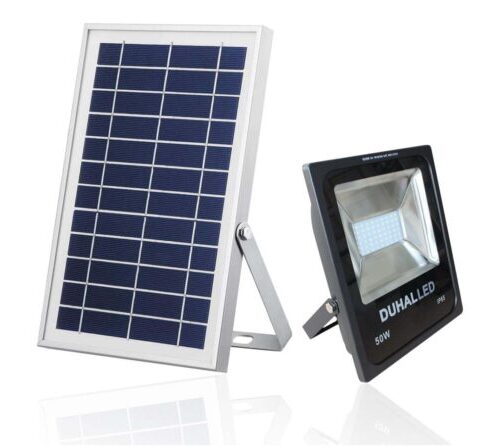 Đèn Pha LED Năng Lượng Mặt Trời 50w AJNL0501 Duhal