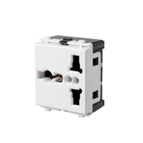 Ô Cắm Đơn 3 Chấu Đa Năng 10A, 48Mm AC ELECTRIC ARS3U AC ELECTRIC