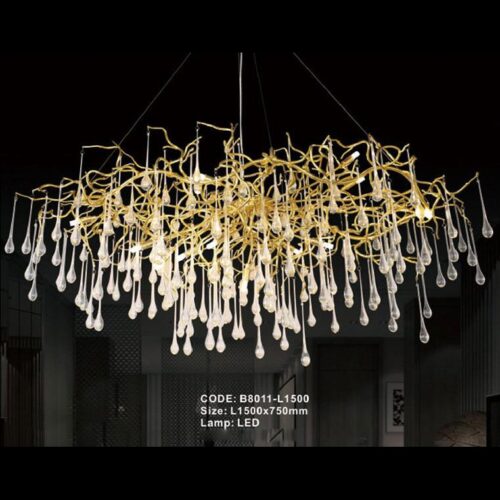 Đèn Chùm Thả Giọt Nước B8011-L1500 AURORA