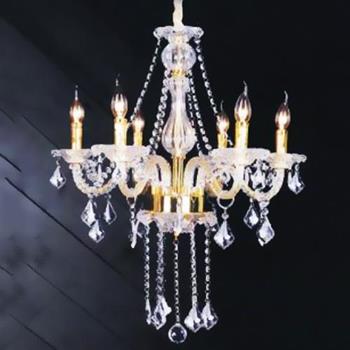 Đèn Chùm Pha lê Nến C-2037/6 Euroto