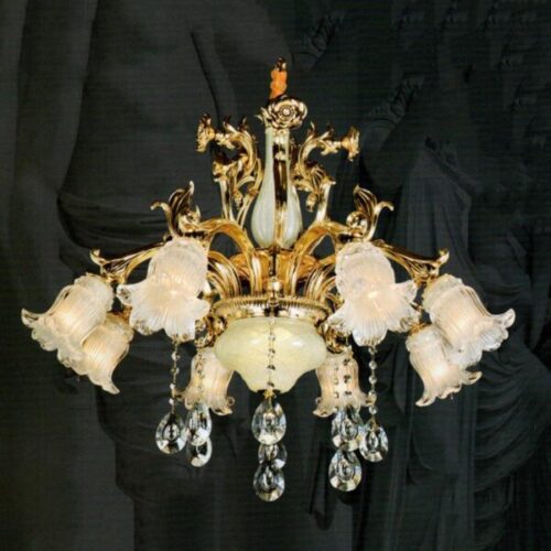 Đèn Chùm Pha Lê Nến C-7305/8 Euroto