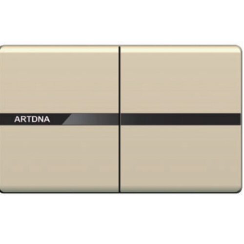 Công tắc LED đôi 2 chiều C6V C6V-K2B ARTDNA